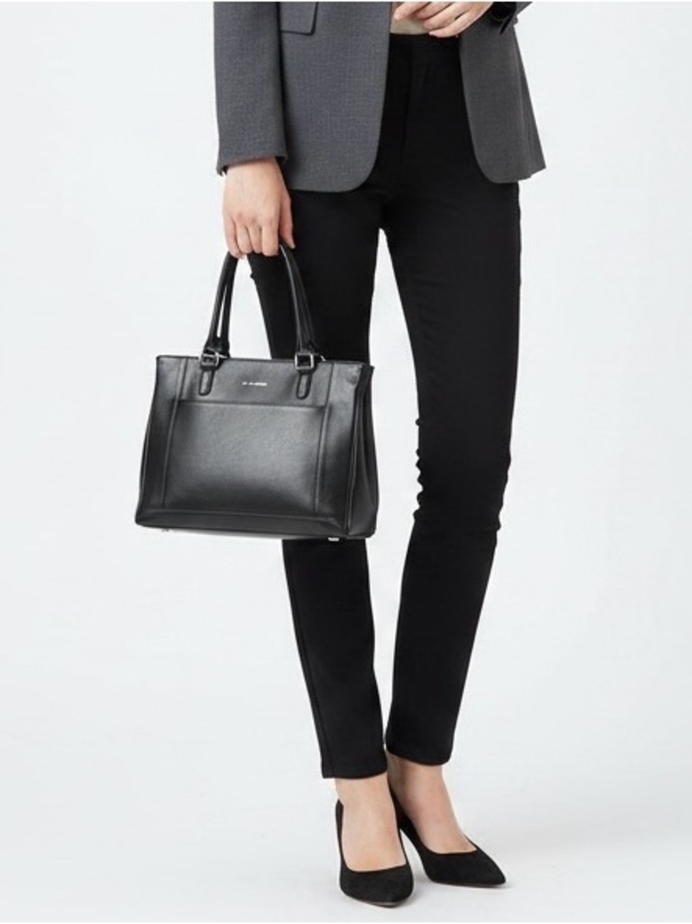 Giani Bernini Black Leather Handbag